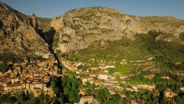 Francia Campo Vista aérea — Vídeos de Stock