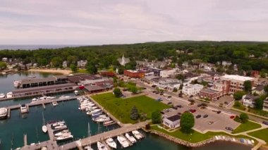 Harbor Springs üzerinde havadan görünümü