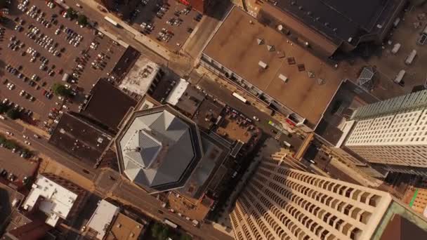 Hartford üzerinde havadan görünümü — Stok video