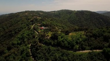 Tanneron üzerinde havadan görünümü