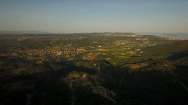 Tanneron üzerinde havadan görünümü