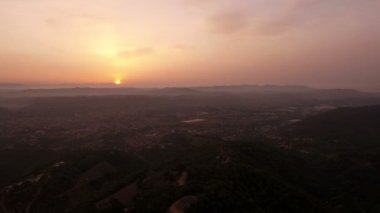 Tanneron üzerinde havadan görünümü