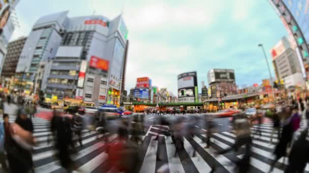 City Traffic Time Lapse Tóquio — Vídeo de Stock