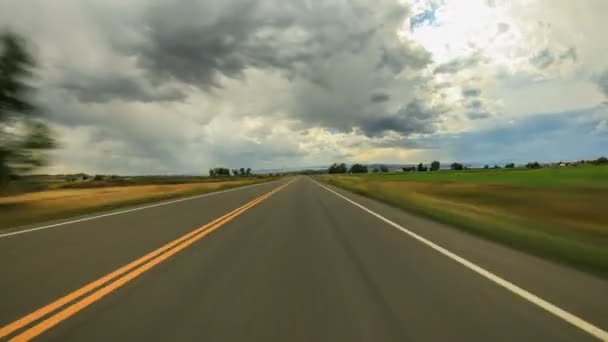 Temps de conduite dans la région du SW Montana .