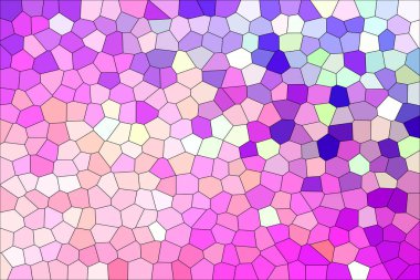 Soyut Pembe ve Mavi Tonlar Modern Mozaik Döşemeler Malzeme Arkaplanı