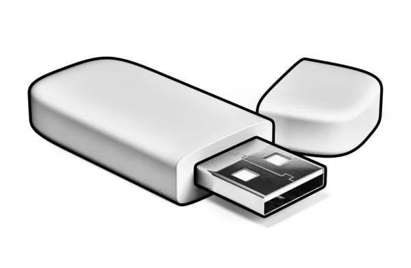 Memória flash USB Fotografia De Stock