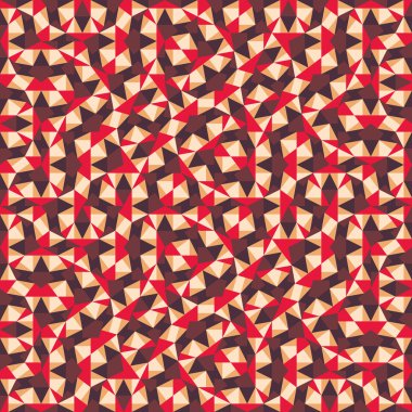 Üçgenler mozaik geometrik seamless modeli