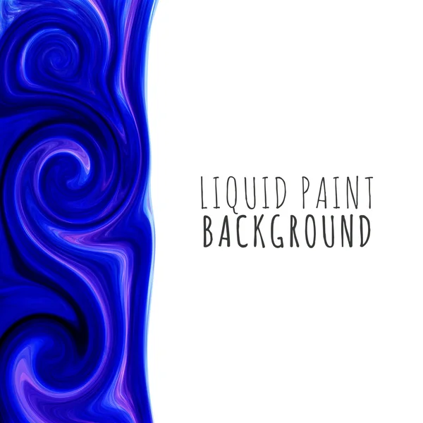 Colorful liquid paint background — Stock Vector