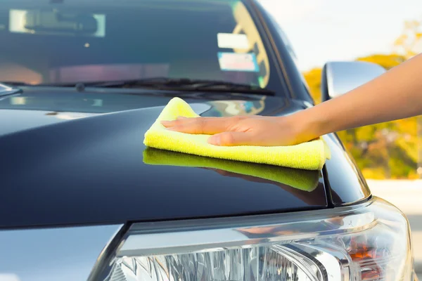 Pflegekonzept für Autos — Stockfoto