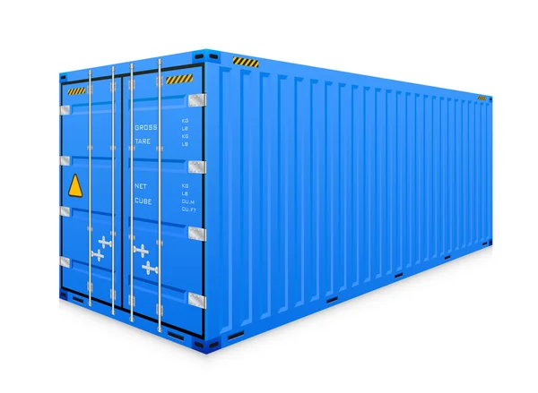 Vettore container cargo — Vettoriale Stock