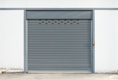 Panjur kapı gri