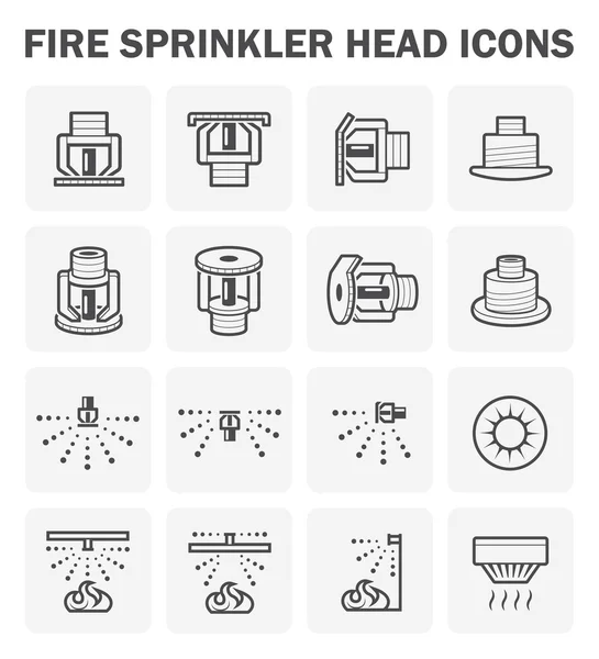 Fire sprinkler icon — Stock Vector