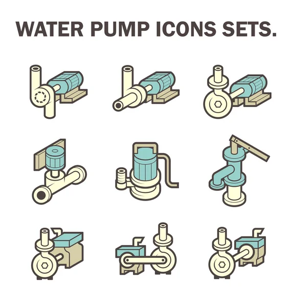 Vector bomba de agua — Archivo Imágenes Vectoriales