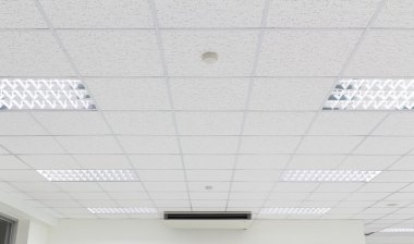 Ceiling lighting white clipart