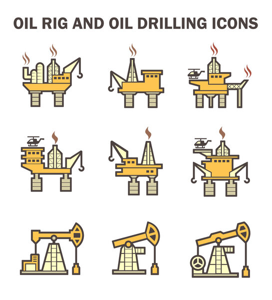 Oil rig icon