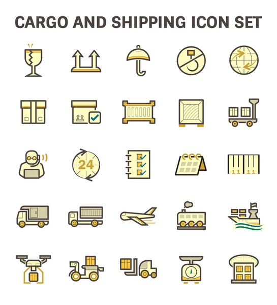 Juego de iconos de envío — Vector de stock