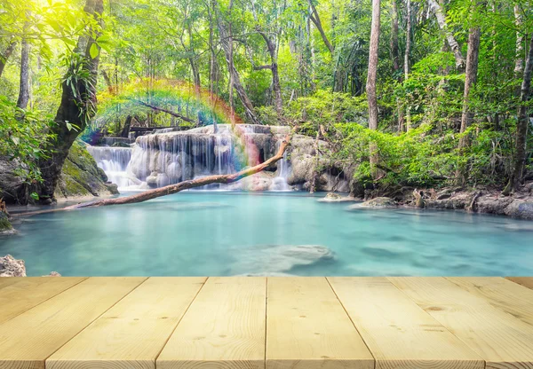 Erawan waterfall Thailand — Stock Photo, Image
