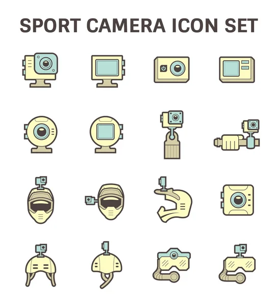 Ikone der Fotoausrüstung — Stockvektor