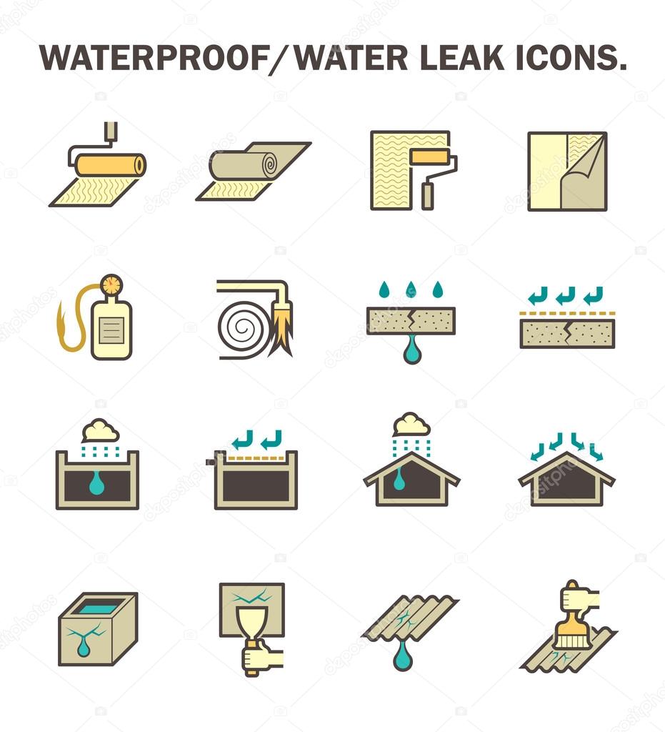 Waterproof water leak