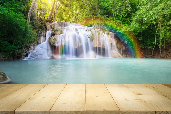 Erawan waterfall Thailand — Stock Photo, Image