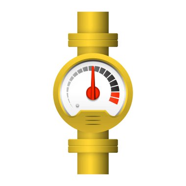 Basınç göstergesi veya manometre simgesi. Ayrıca basınç göstergesi veya vakum göstergesi de denir. Cihaz basıncı ölçmek ve göstermek için kullanılan bir basınç ölçüsüdür. Boru hattına bağlanmak için flanj uyumu ekle. 