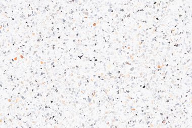 Terrazzo 'nun zemini pürüzsüz. Mermer, taş, beton ve pürüzsüz yüzeyden oluşur. Dekorasyon iç mimarisi için, döşeme ve soyut arkaplan üzerine desenli baskı.