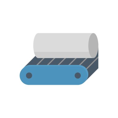 Metalürji veya metalürjik üretim endüstrisi vektör ikonu. Fabrika üretim hattında sıcak döküm metali, demir veya çelikten oluşur. Dökümhanede, fırında ya da fabrikada üretim süreci. 64x64 px.