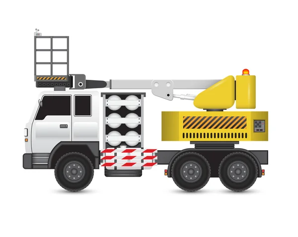 Boomlifttruck — Stockvector