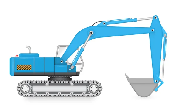 Back hoe — Stock Vector