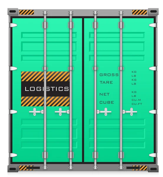 Cargocontainer — Stock Vector