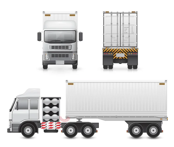 Vrachtwagen — Stockvector