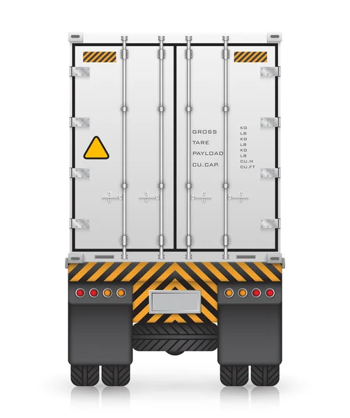 Containertruck — Stock Vector