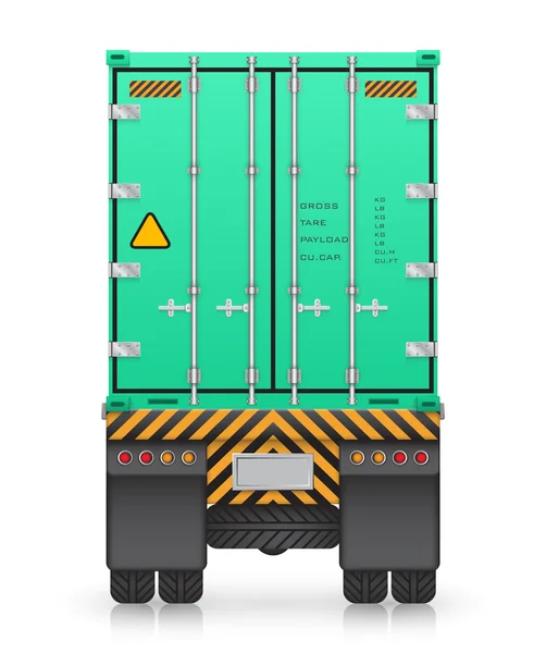 Containertruck — Stock Vector
