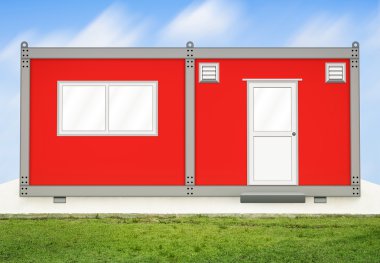 Container house clipart