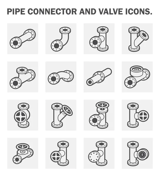 Pipe line icon — Stock Vector