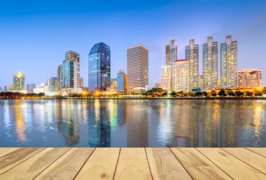 Bangkok twilight saat