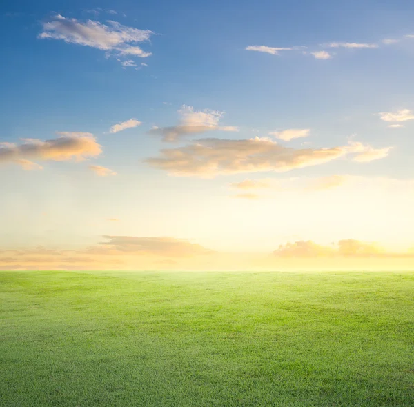 Grassland and sky — Stock Photo, Image