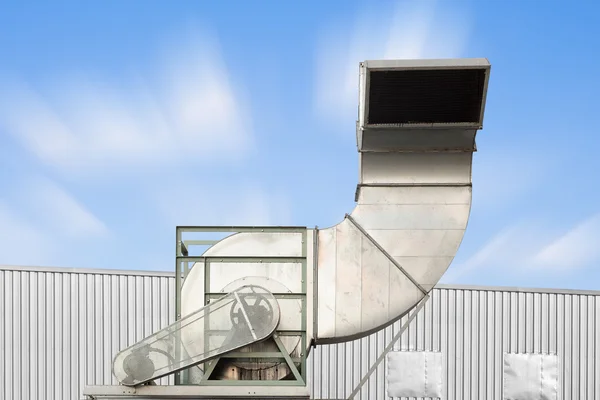 Air duct sky — Stock Photo, Image
