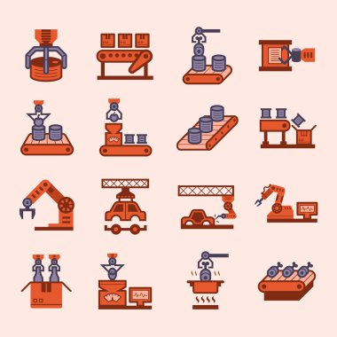 Robot vektör simgesi