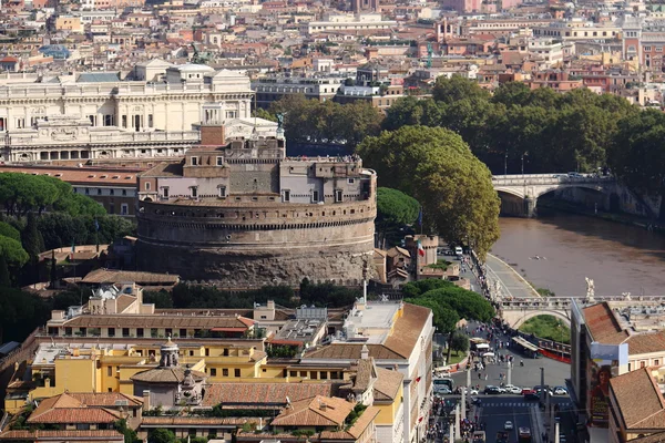 Vista dalla cupola del Vaticano — Foto Stock