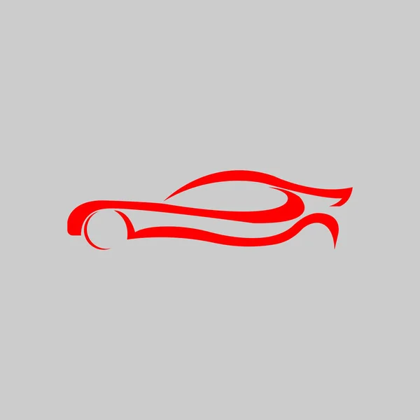 Auto Logo Vektor Design Illustrator Vorlage — Stockvektor