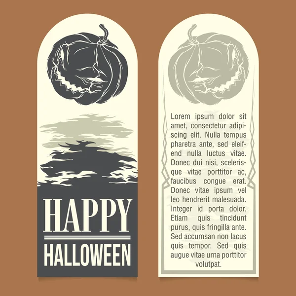 Halloween Pozvánka — Stockový vektor