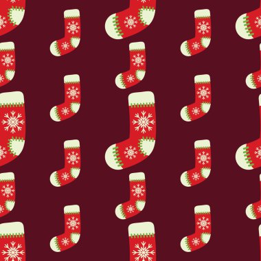 Kusursuz noel vektör resimleme arkaplanı