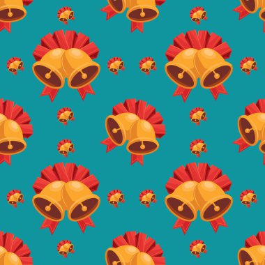 Kusursuz noel vektör resimleme arkaplanı