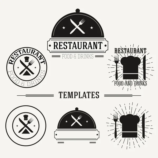 Vintage insignes en logo's set. — Stockvector