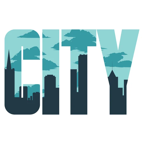 城市标志 — 图库矢量图片