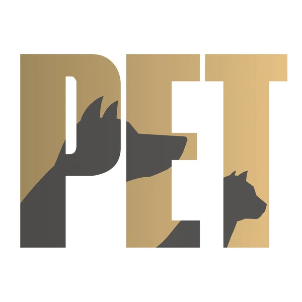 Pet signe — Image vectorielle