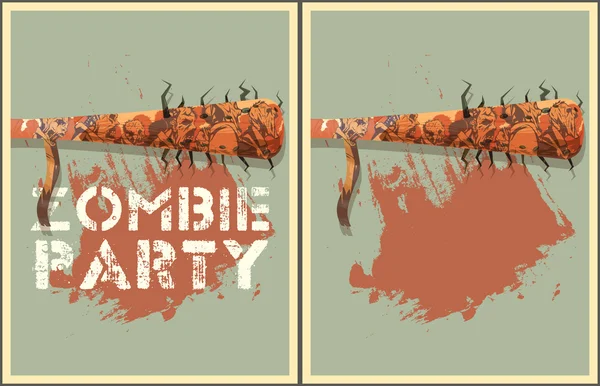Illustration de fête zombie Graphismes Vectoriels