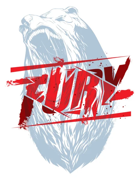 Fury işareti — Stok Vektör
