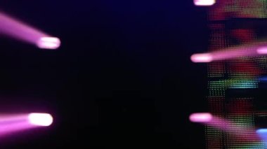 Işık ekipmanları, aydınlatma efektleri. Dinamik flaş ışığı 